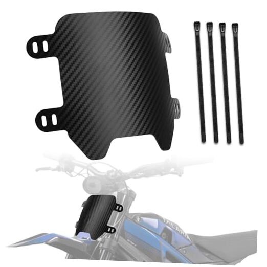 Carbon Fiber Front for Ebike - Durable ABS Plate - Dirt Bike