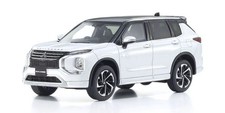 HRP Kyosho 1/43 Mitsubishi Outlander White Diecast Model