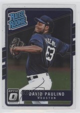2017 Panini Donruss Optic Rated Rookies David Paulino #47 y5m