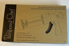 Pampered Chef Cookie Press 1525, 16 Discs