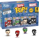 Funko Bitty Pop! Spider-Man Mini-Figure 4-Pack Symbiote Suit Chase