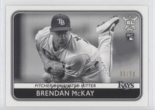 2020 Topps Big League Black & White 39/50 Brendan McKay #122 uk2