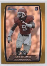 2013 Bowman Gold Rainbow Foil 157/399 Alec Ogletree #187 1bh0