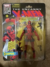 Marvel Legends Uncanny X-men Deadpool X-Force 80th Anniversary Retro Card MIP