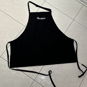 Portillo’s Apron Set Employee Staff Chef Uniform Chicago Hot Dog Black