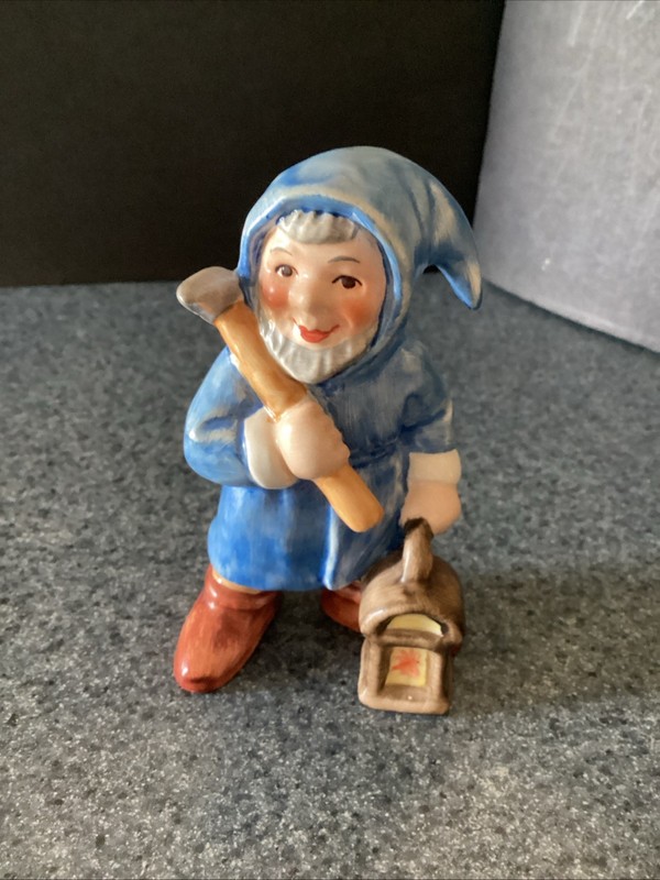 Vintage Goebel Figurine Mine Worker Western Germany
