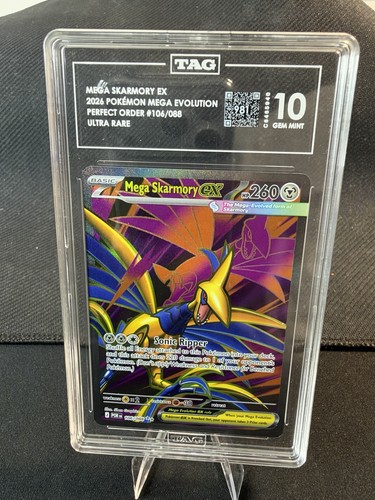 Mega Skarmory ex graded TAG 10 for sale on eBay