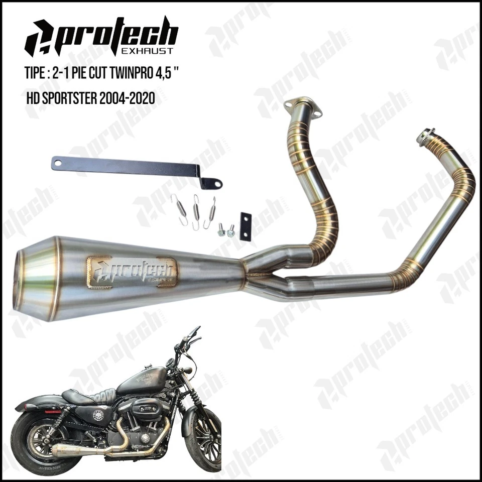 2012 Harley-Davidson Sportster 1200 Exhaust  - Image 3 of 4