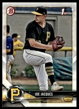 2018 Bowman Draft Joe Jacques Pittsburgh Pirates #BD-24