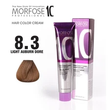 Morfose 10 Hair Color Cream 8.3 Golden Blonde – 100ml