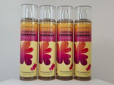 Bath  Body Works Forever Sunshine Fine Fragrance Body Mist Spray Lot Set Of 4