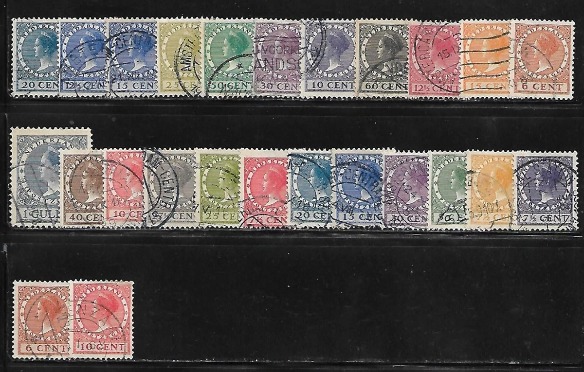 Timbre des Pays-Bas et de ses anciennes colonies