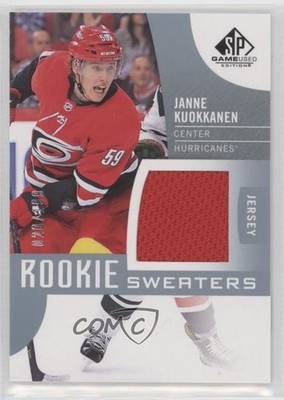 2017 SP Game Used Edition Rookie Sweaters 20/199 Janne Kuokkanen #RS-JK RC o2z