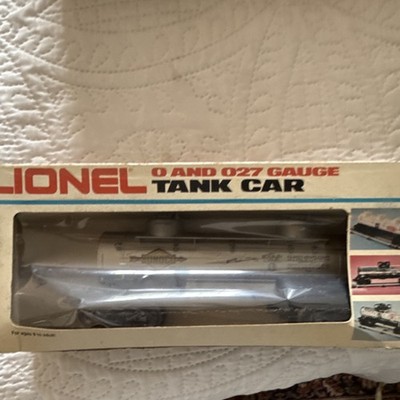 Lionel O/O27 Gauge Sunoco Tank Car White Painted Plastic Model