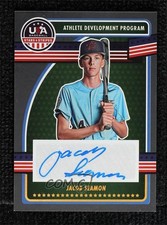 2023 Panini USA Baseball Stars & Stripes Gold 3/10 Jacob Seamon Auto 0j81