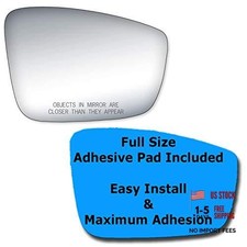 Mirror Glass  Full Size Adhesive Pad for 2013-2017 Volkswagen Passat