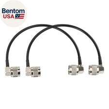 PL-259 Jumper Cable UHF (Pl259) Male to Male Low Loss Digital RG58 Coax Cable (1