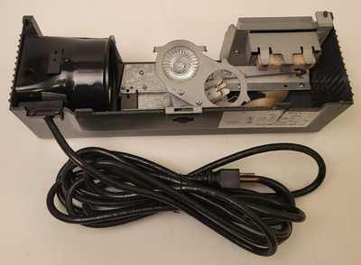 3M 9100 Overhead Projector Cooling Fan / 1 Bulb / Switches & Power Cord Unit
