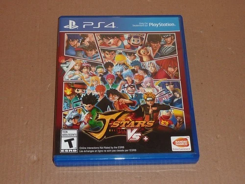 J-Stars Victory VS+ PS4 (Sony PlayStation 4, 2015) PS4 EUC - TESTED