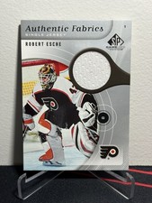 2005-06 Upper Deck SP GAME USED ROBERT ESCHE #AF-RE AUTHENTIC FABRICS JERSEY