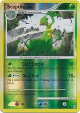 Lightly Played Sceptile - 31/99 - Rare - Reverse Holo Pokemon Arceus
