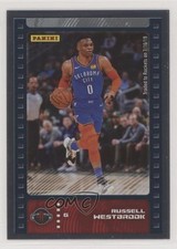 2019-20 Panini Sticker & Card Collection Silver Foil Russell Westbrook #63 f0v
