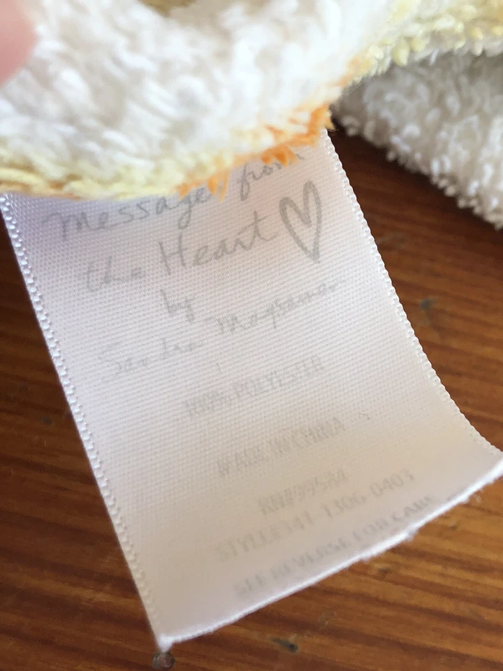 Белое детское одеяло Messages From The Heart из флиса джунгли обезьяна жираф слон - Изображение 2 из 3