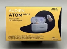 Audien Hearing ATOM PRO Wireless Hearing Aids