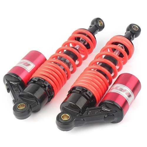 320mm (12 5/8") Adjustable Air Shock Absorber Universal Fit Scooters ATV Red - Picture 4 of 12
