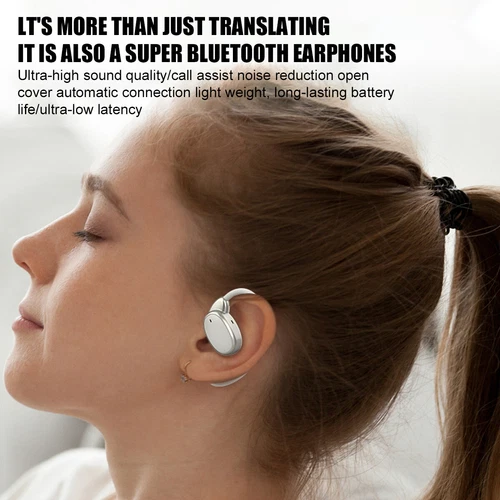150 Language Translator Earbuds Wireless Bluetooth 5.4 Two Way Translator Device - Picture 9 of 22