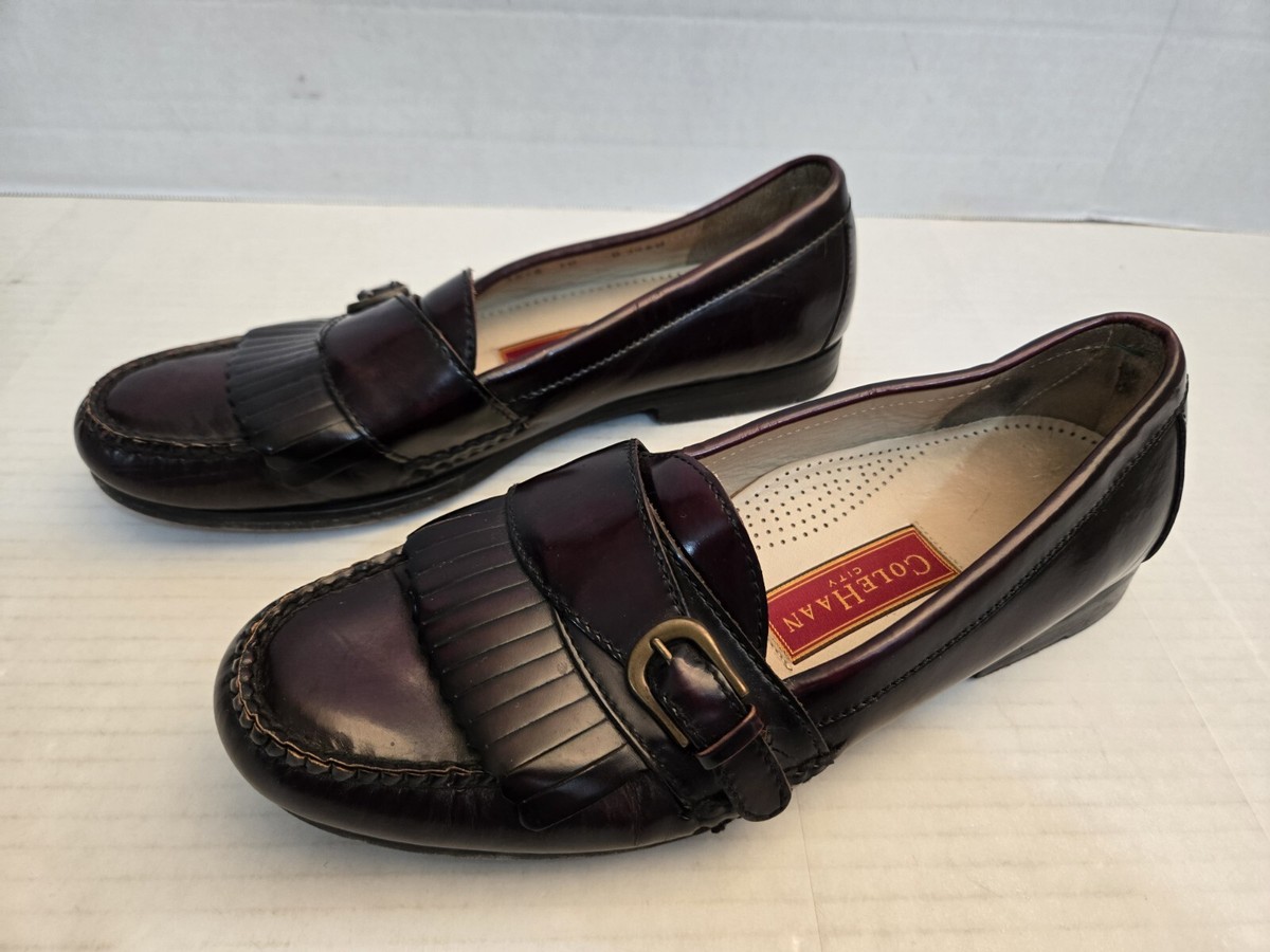 Cole Haan City 3516 Kiltie Monk Strap Loafers Men display picture 3