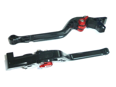 KAWASAKI ZX9 1994-1999 LONG BLACK BRAKE AND CLUTCH LEVER ROAD RACE