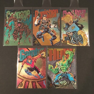 1994 Marvel Universe Power Blast Rainbow Singles-You Choose-Finish Your Set