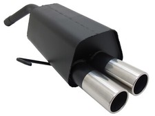 Terminale di Scarico Sportivo NOVUS 2x76 per ALFA ROMEO 156 (932)