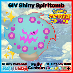Pokemon Shiny Spiritomb | eBay
