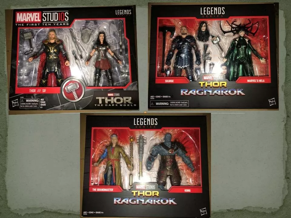 Marvel Legends Thor Ragnarok: The Grandmaster and Korg 2-Pack Set