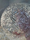 Glass Bowls Daisy or Flower Cut Pattern Basket Style Lovely Set Vintage Pair — photo 5