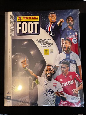 FACTORY SET COMPLET PANINI CHAMPIONNAT FRANCE FOOT 2019/2020  + ALBUM VIDE MINT