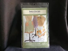 Indygo Junction 2005  Kitchen Kouture  by Linda Flake IJ734 3 Nostalgic Aprons