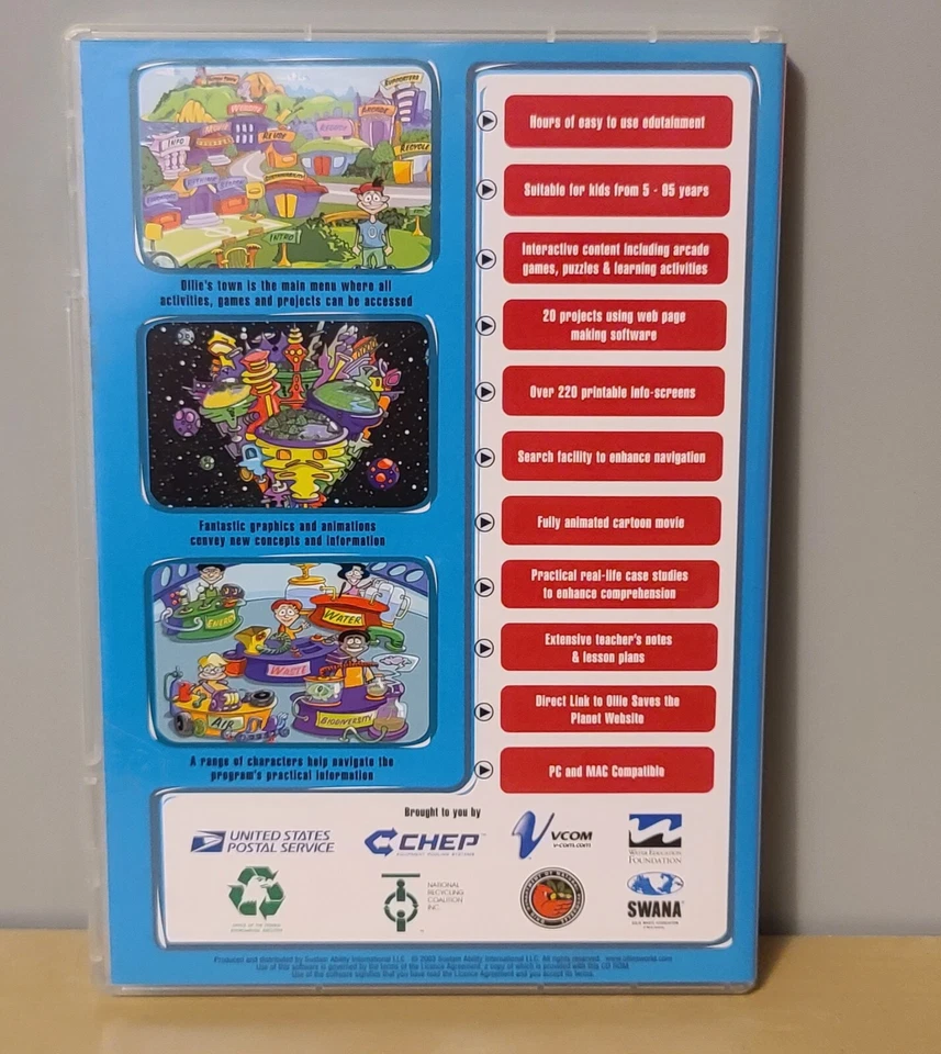 Ollie Saves the Planet CD-ROM Interactive Environmental Entertainment Program - Image 2 of 3