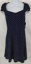 Urban Outfitters Kimchi Blue Cross Back Blue Floral Sundress Dress Size 6 NWT