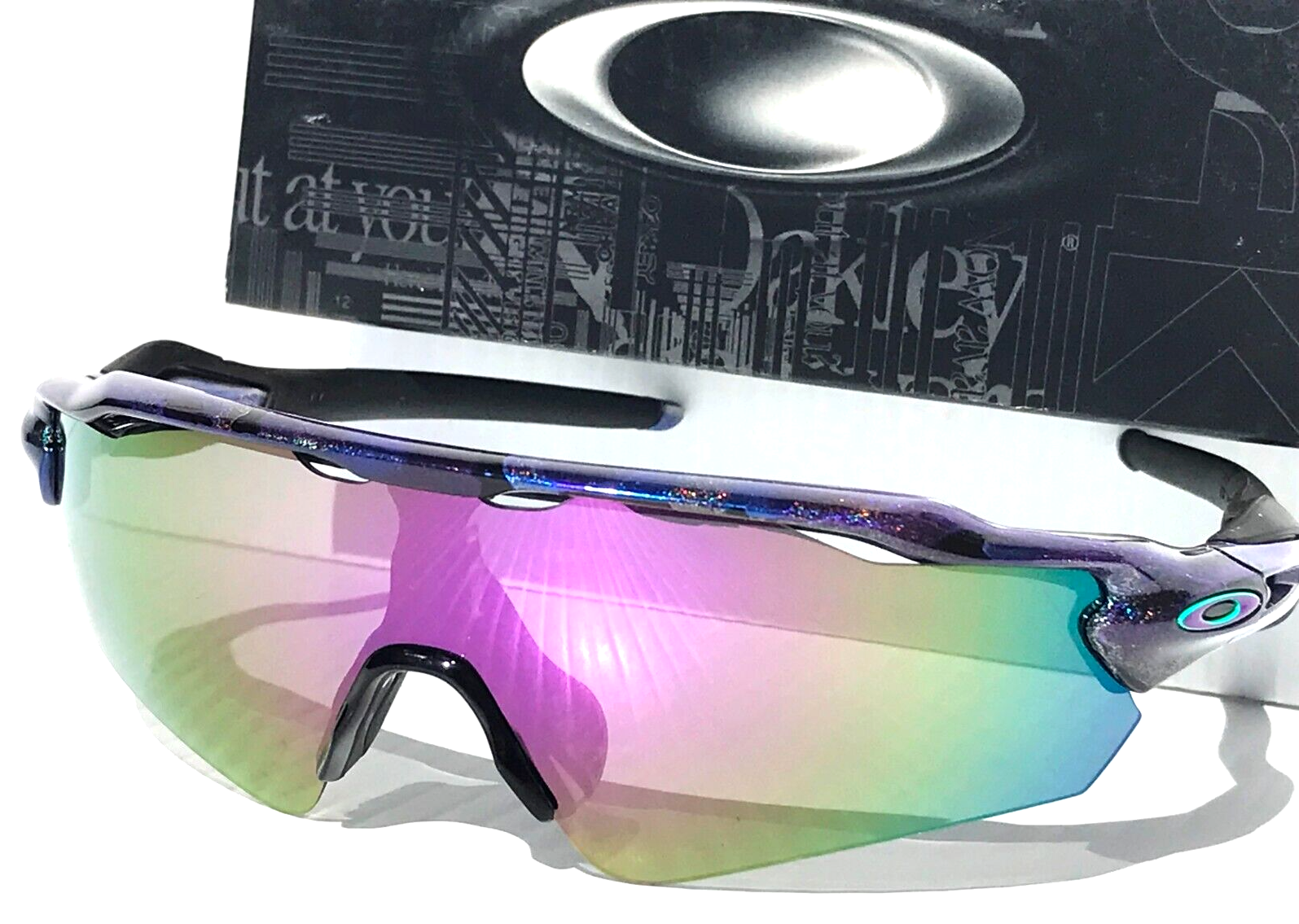 | eBay 9208-C8 Galaxy Shift Spin NEW RADAR POLARIZED EV Violet Sunglass PATH Oakley