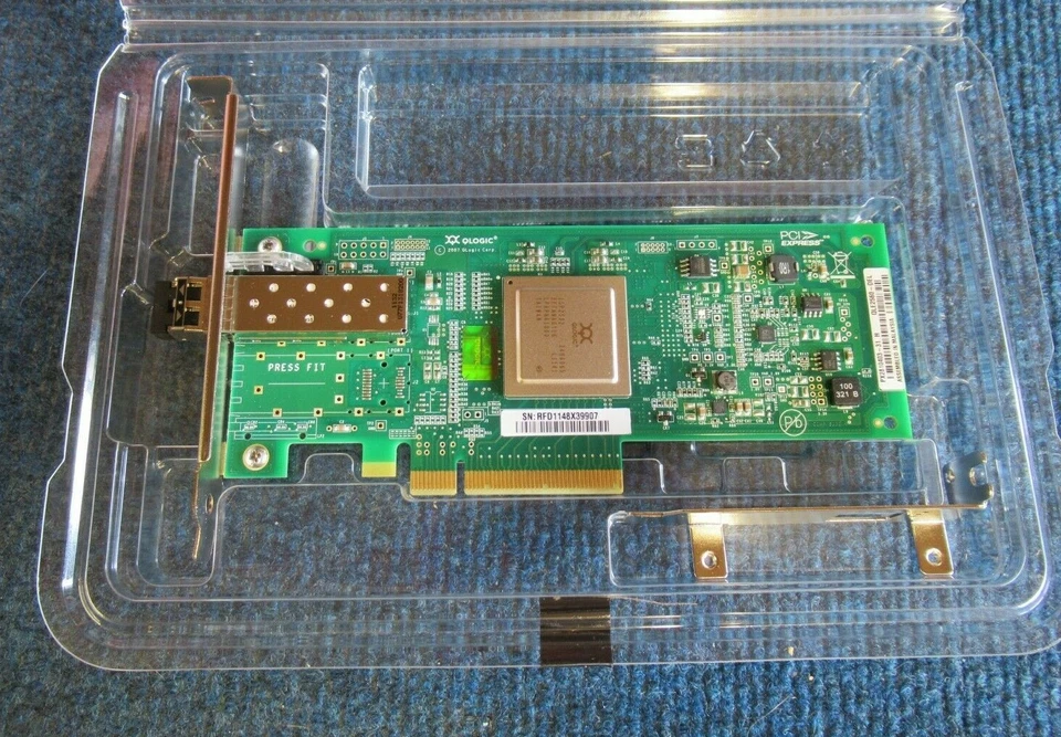 New QLogic PX2810403-31 QLE2560 H05TJ Single-Port LC 8Gbps FC PCI-E 2.0 x8 HBA - Image 2 of 3