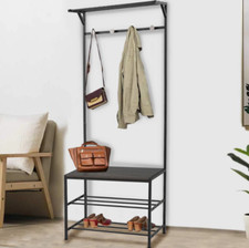 Portemanteau pour Contribution Moderne à Partir Du Sol Mural Portable Rétro Pied