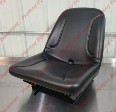 Gray Vinyl Seat Replacement For New Holland Skid Steers (L565, L865, LS/LX Series, L140-L190, Etc.) - Part #87019259