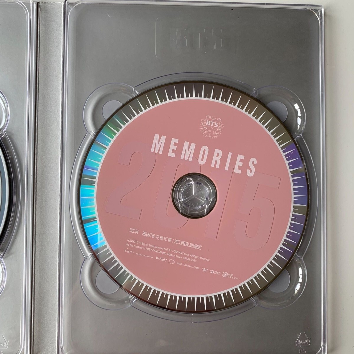 ミュージック BTS MEMORIES 2015 DVD BTS MEMORIES OF 2015(タワーレコード限定版)(4DVD) - メルカリ