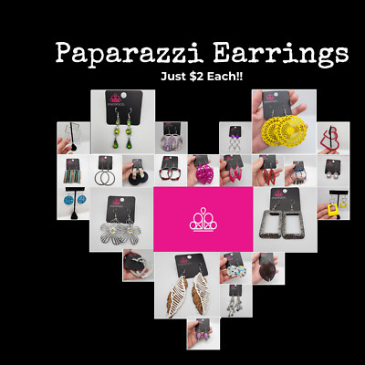 Paparazzi Earrings - All Types, Shapes and Colors!!