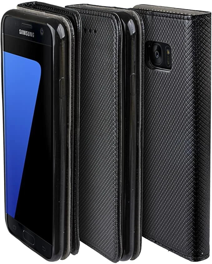 Custodia del telefono cellulare Samsung Galaxy S7 Edge Book Case Custodia protettiva Slim Flip Cover Case