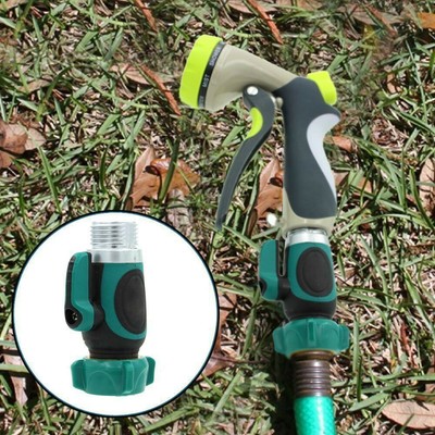 2pcs Garden Hose Shut Off Water Valve Connect Outside Spigot