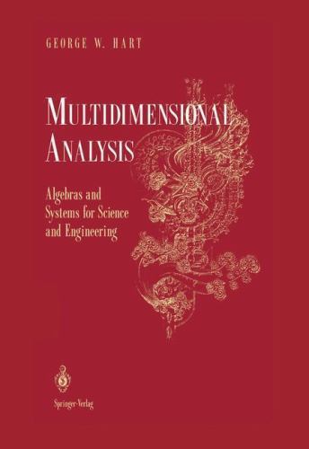 Multidimensional Person. Book Multidimensional Analysis : Algebras and Systems for Science and ...
